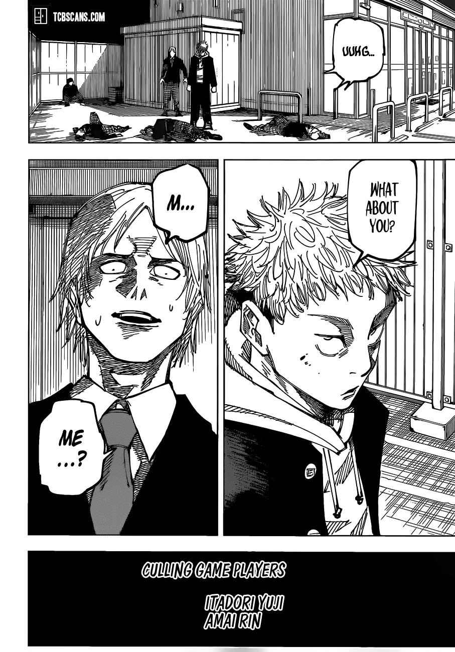 Jujutsu Kaisen Chapter 163 - Jujutsu kaisen Manga Online