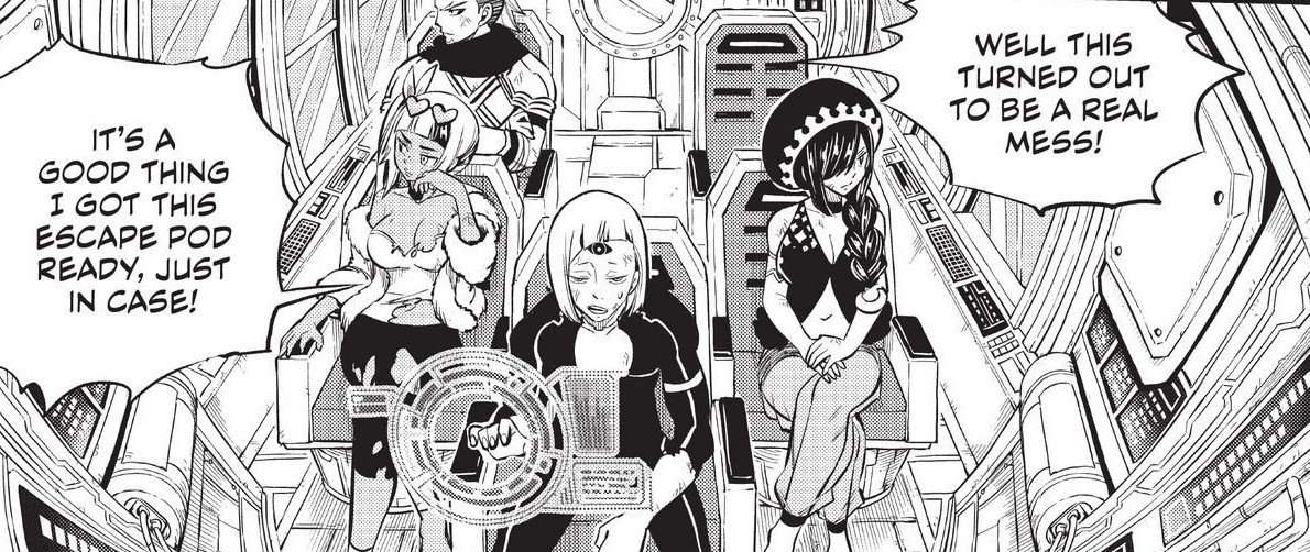 Edens Zero Chapter 165 Crew Of Aqua Wing