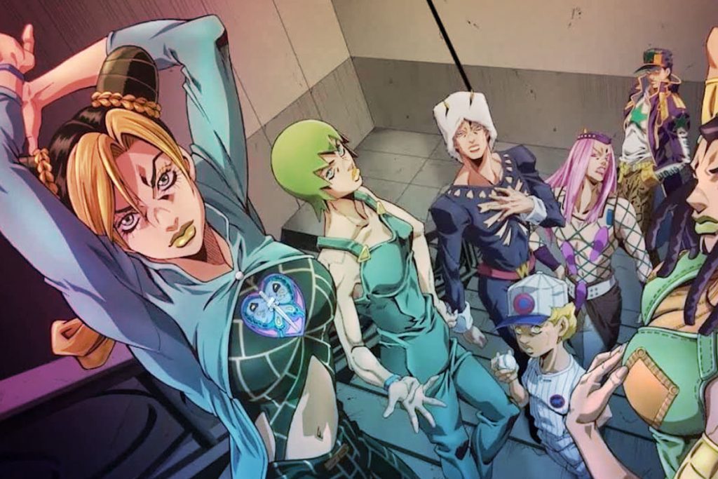 Jojo's Bizzare Adventure Stone Ocean Manga