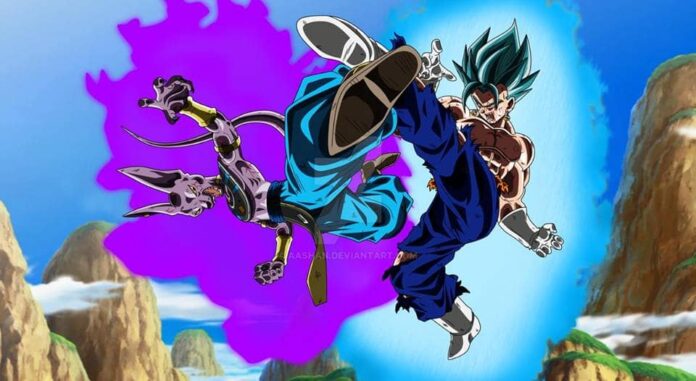 Vegito vs Beerus