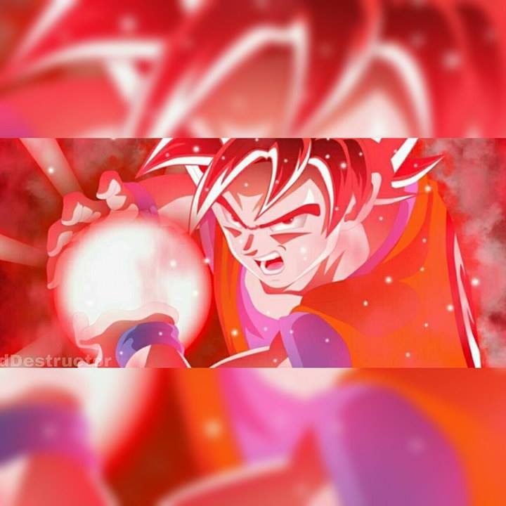 New form Goku red