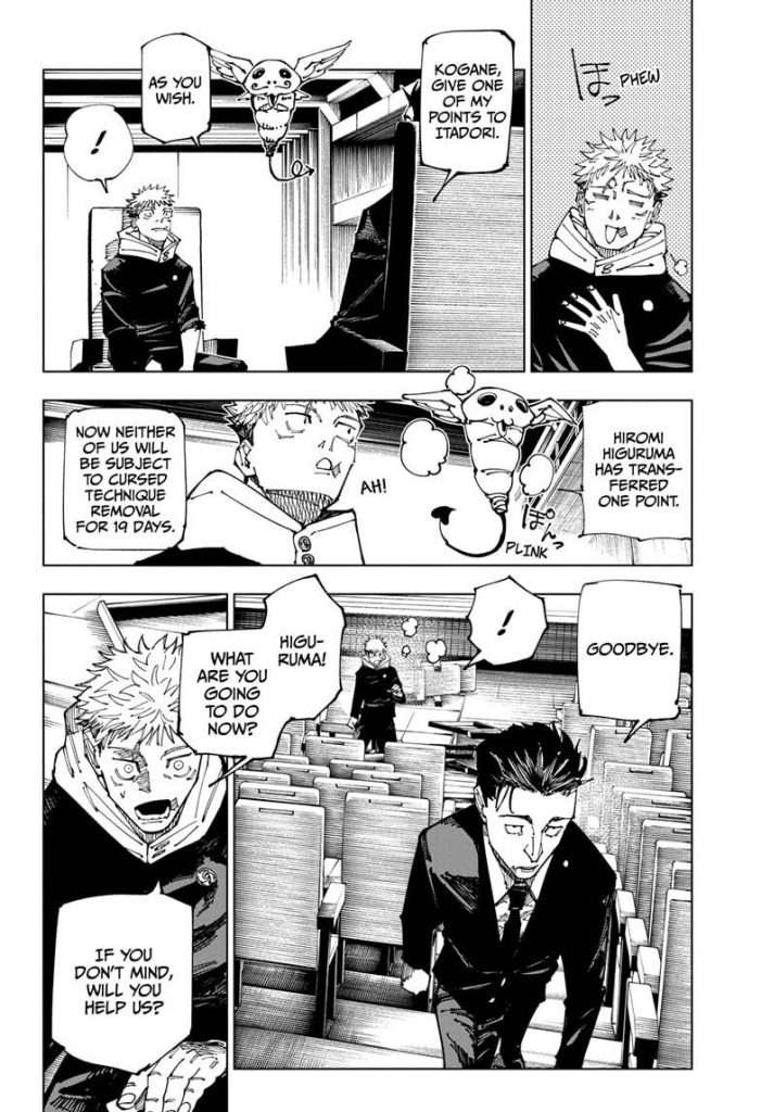 Jujutsu Kaisen Chapter 167