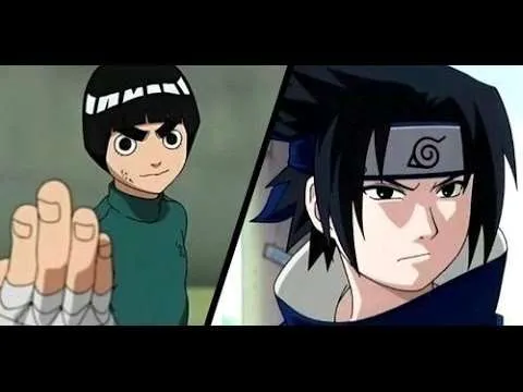 Rock Lee V/S Sasuke: The Chūnin exams