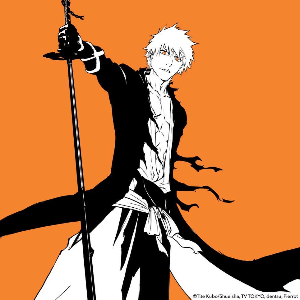 Ichigo Kurosaki in Bleach Visual released at the Jump Festa Event 2021