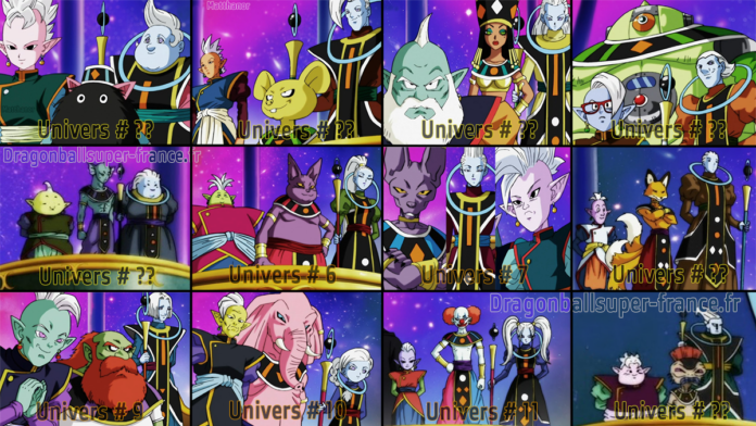 Dragon Ball Kaioshins of the 12 Universes