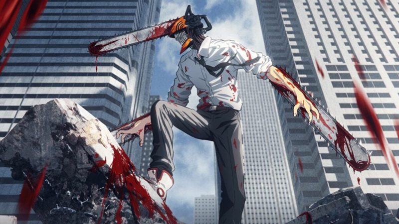 New Visual for Chainsaw Man Portrays Denji in Glorious Gore