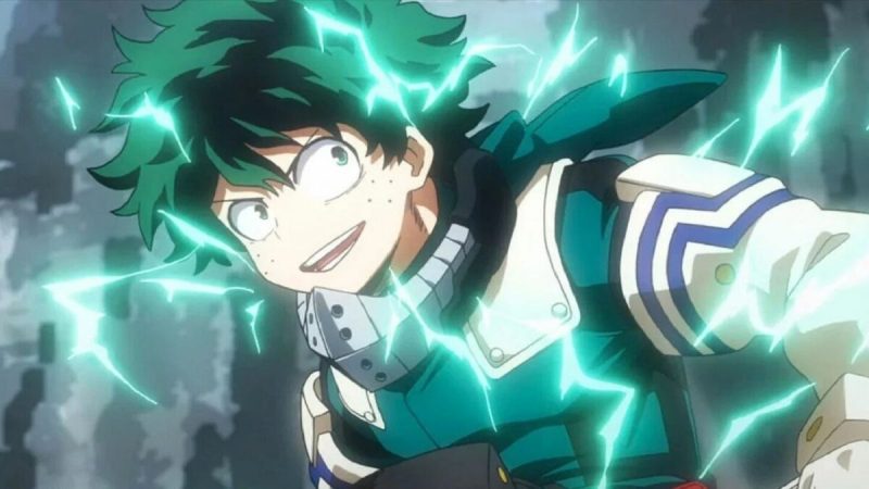 An Exhausted Deku Collapses under Attack in My Hero Academia Chapter 318