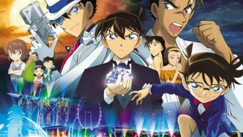 Detective Conan: The Scarlet Bullet Reveal DVD And BluRay with Exciting Merch