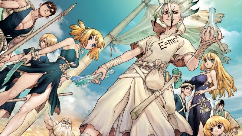 Science User of Darkness And Light Join Hands to Reach the Moon in Dr. Stone