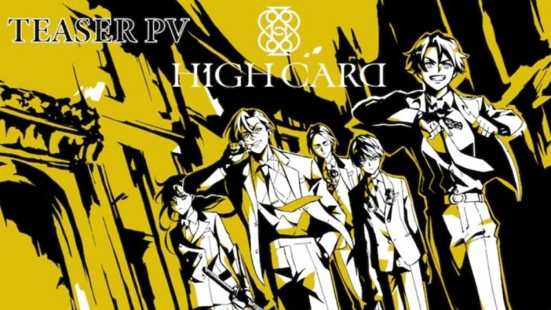 ‘High Card’ Anime Posts Addicting Teaser and Visual to Confirm 2023 Debut