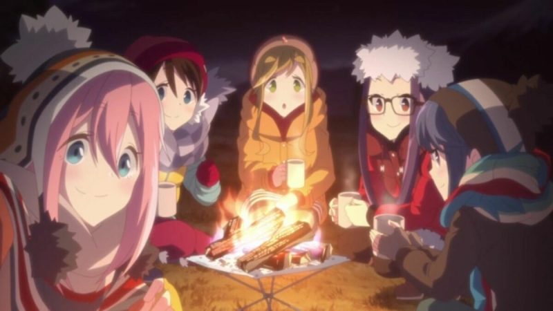 Laid-Back Camp Movie Posts Early Summer 2022 Opening, New Teaser Visual