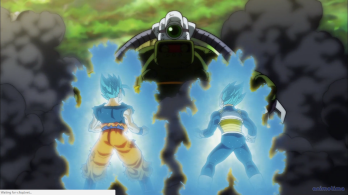 Dragon Ball Super Episode 120 triple fusion, Goku & Vegeta go Blue