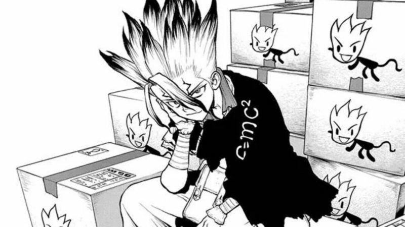 Dr. Stone Ch 222: Senku Lines up 21st Century Tech as a Parting Gift