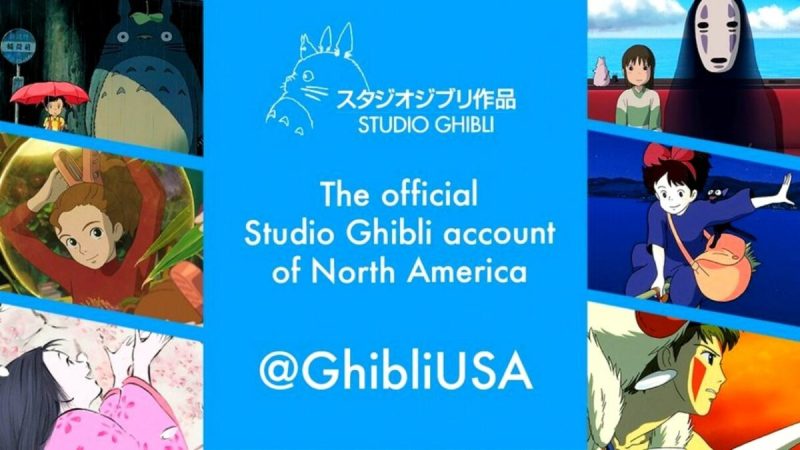 Studio Ghibli Launches Twitter, Instagram And Facebook Accounts!