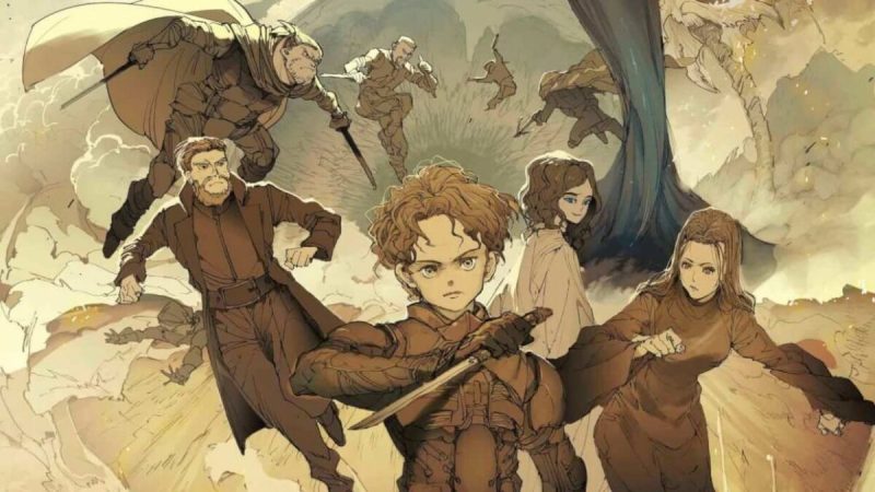 The Promised Neverland’s Illustrator Gives Dune Movie A Manga Makeover