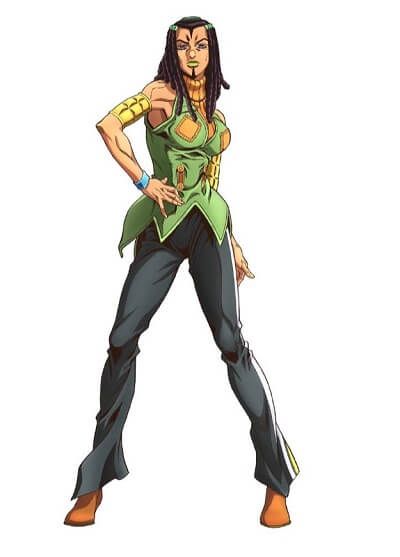 Costello Hermes Character Design - JoJo’s Bizarre Adventure Part 6 Stone Ocean