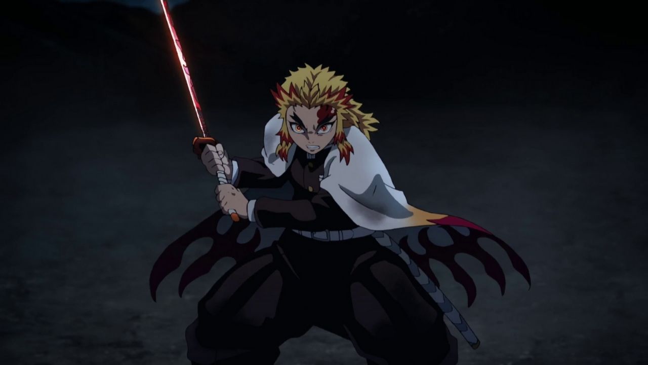Rengoku Shows Off His Flame Breathing Yet Again In Demon Slayer S2