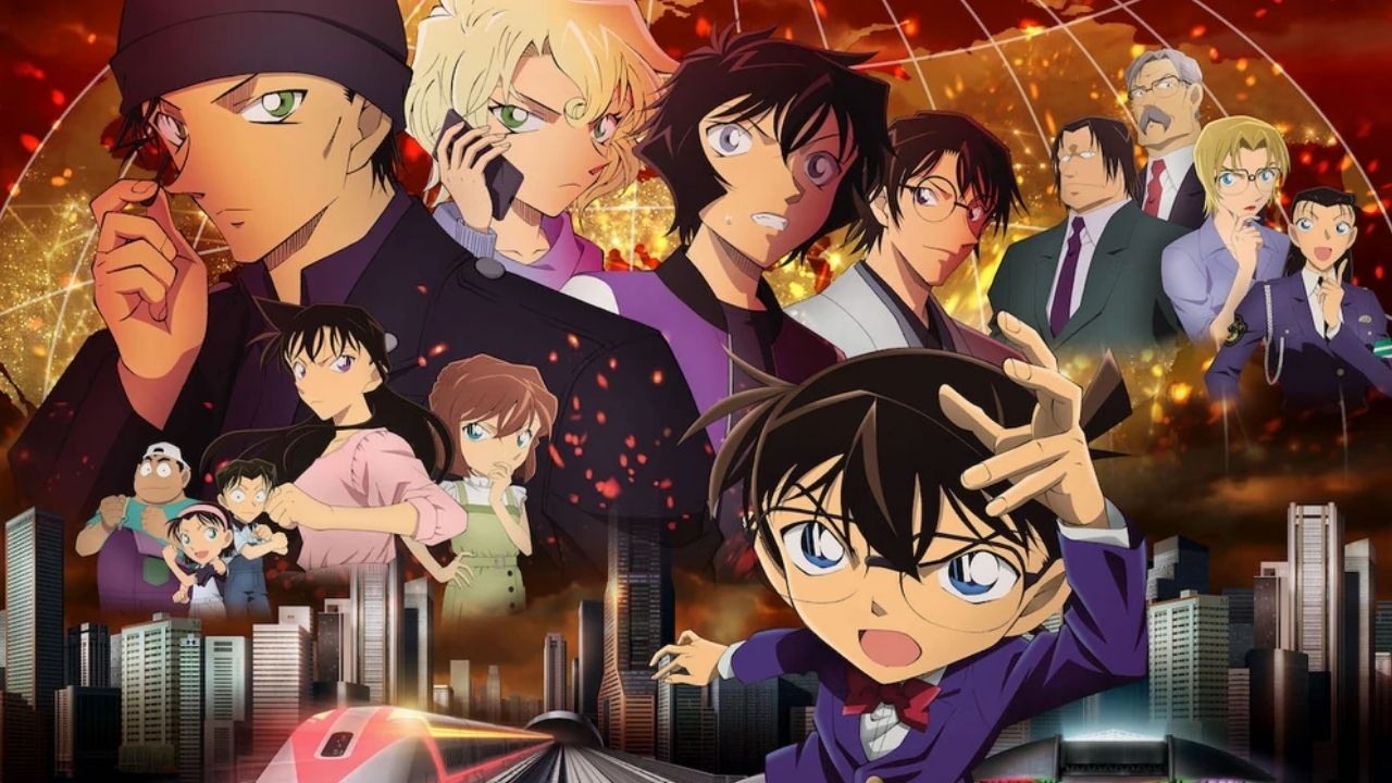 Detective Conan: The Scarlet Bullet Reveal DVD & BluRay With Exciting Merch