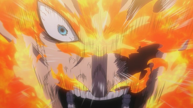 endeavor wound eye fight nomu boku no hero