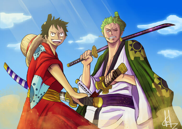 Luffy and Zoro