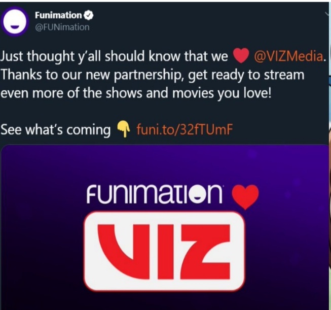 Funimation Partnerships with VIZ Media