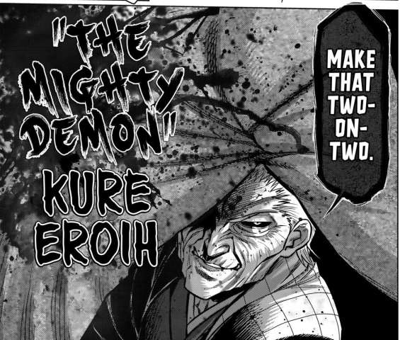 kure eroih in Kengan Omega Chapter 140