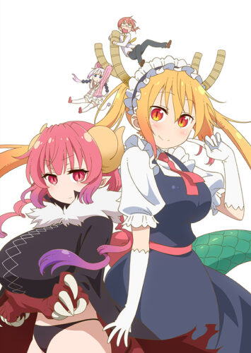 Miss Kobayashi’s Dragon Maid S Reveals New Key Visual & July Debut