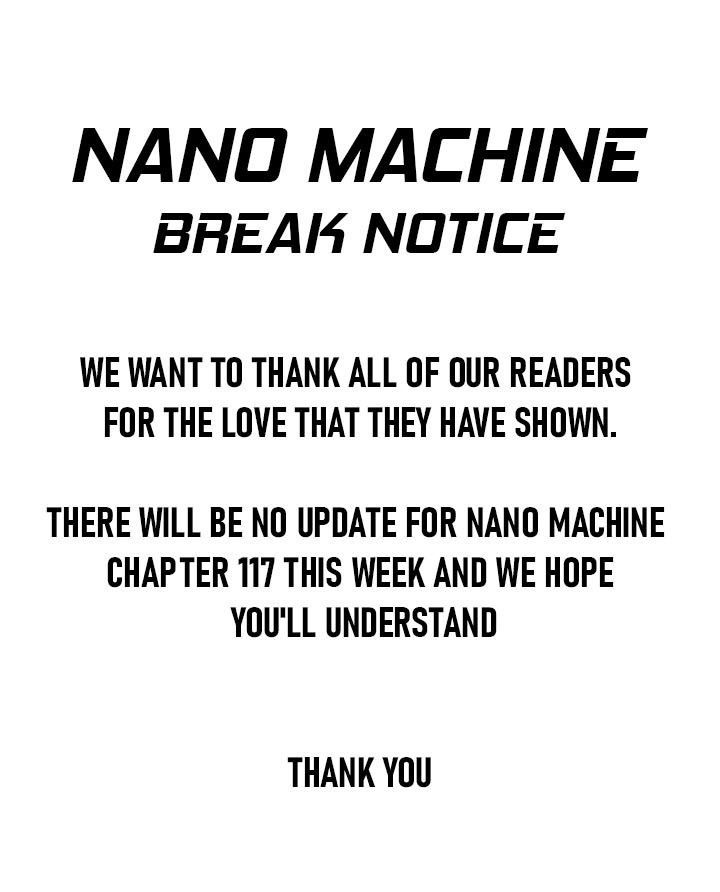 Nano Machine 117 Break