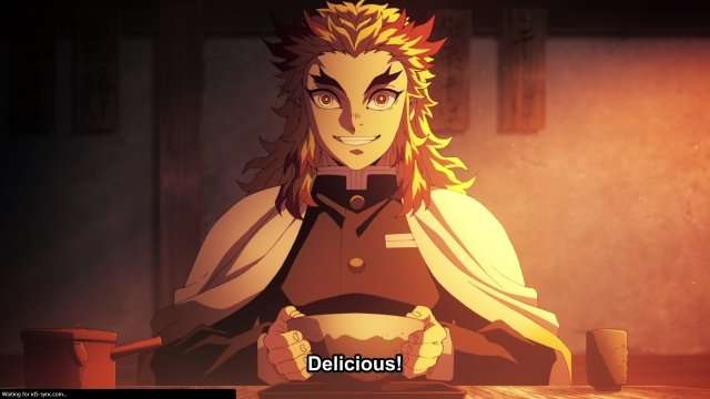 rengoku saying delicious demon slayer season 2