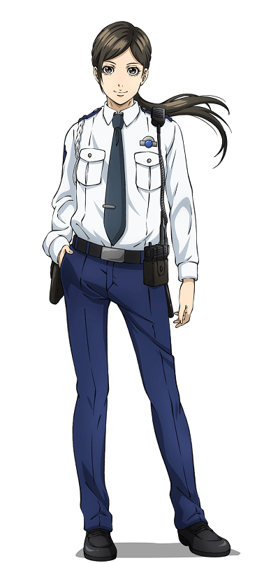 Seiko Fuji character design - Police in a Pod Anime