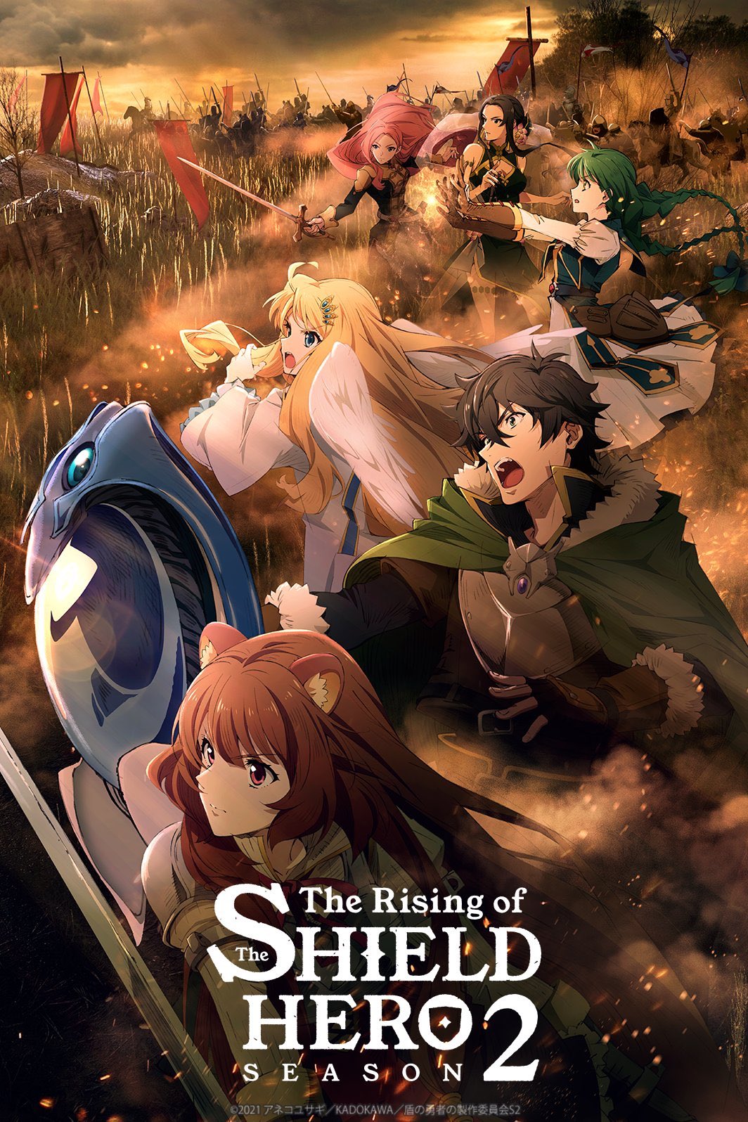 The Rising of the Shield Hero Season 2 Confirms 2021