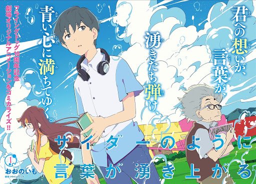 Words Bubble Up Like Soda Pop Anime Movie Release Date (Latest)