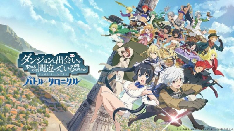 DanMachi Franchise Celebrates 10th Anniversary with 10 New Projects