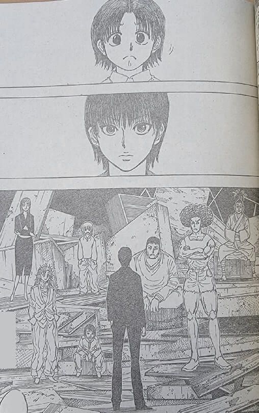 The chapter concluded with Spiders being born as an evil organization that the world will fear, led by Chrollo.