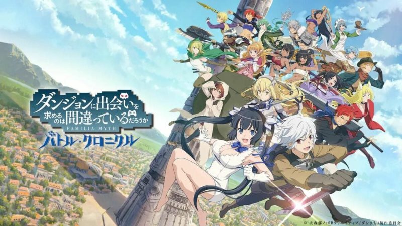 DanMachi Battle Chronicle – 3D Action RPG Releases In Spring 2023! 