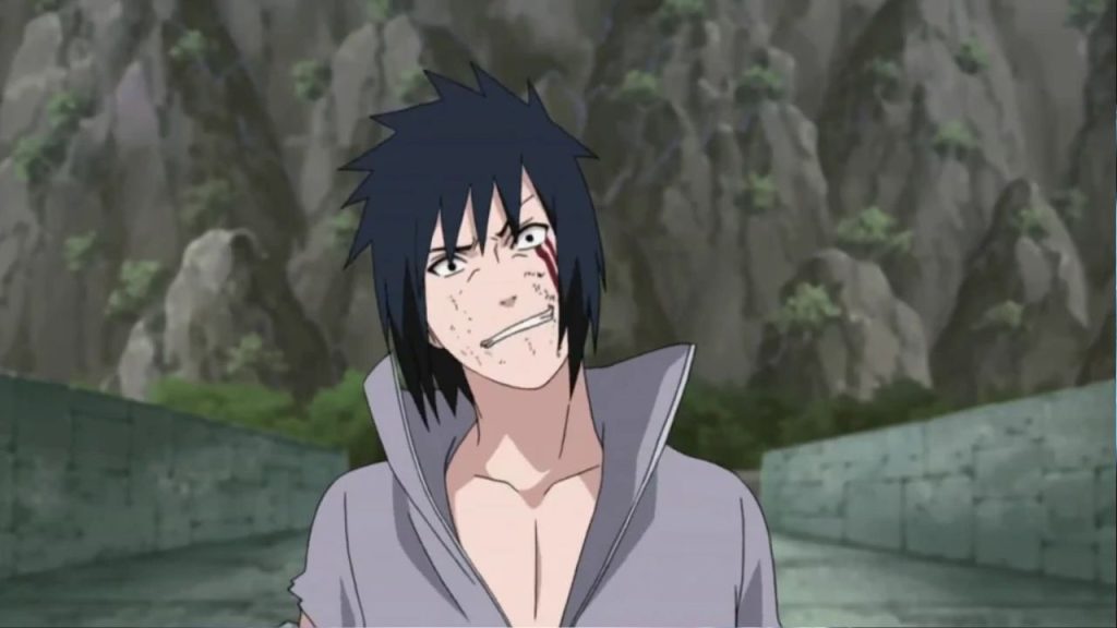 Unhinged Sasuke