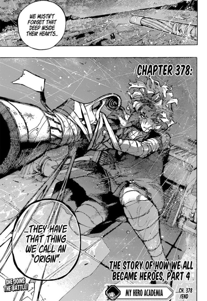 My Hero Academia Chapter 378