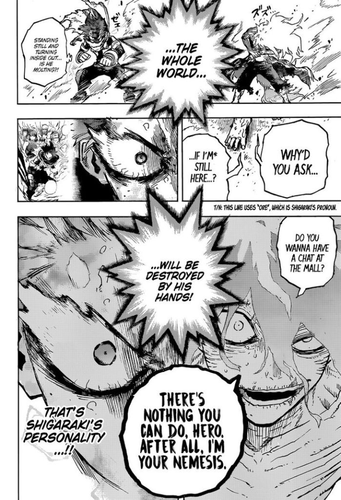 My Hero Academia Chapter 377