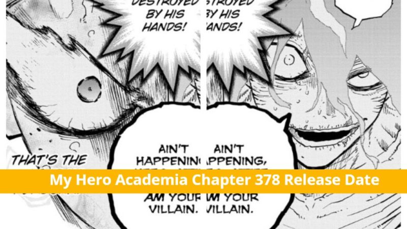 My Hero Academia chapter 378