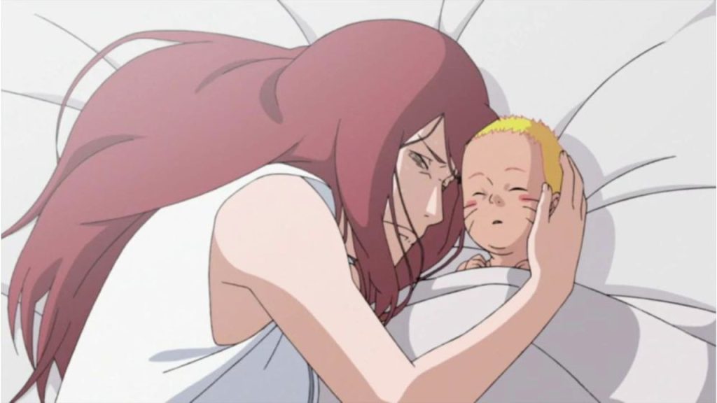 Kushina with Naruto