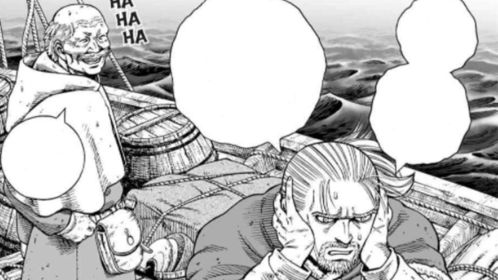 After the Slave storyline, Thorfinn is anxious about reuniting with his family