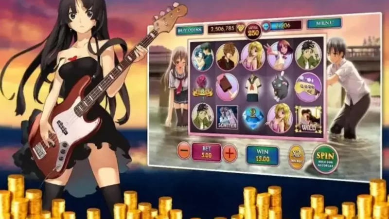 The best anime themed slot games