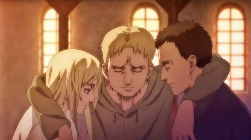 Annie, Reiner, and Bertholdt