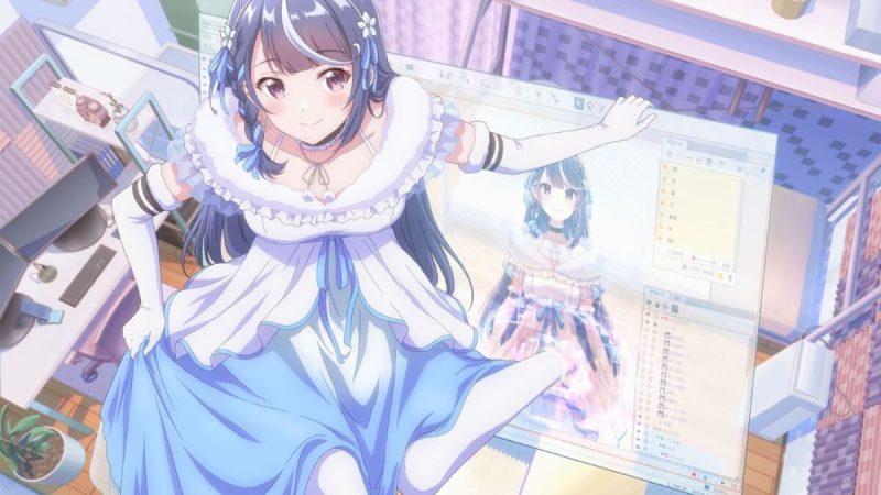 The New PV of the ‘VTuber Legend’ Anime Introduces Us to an Emerging VTuber