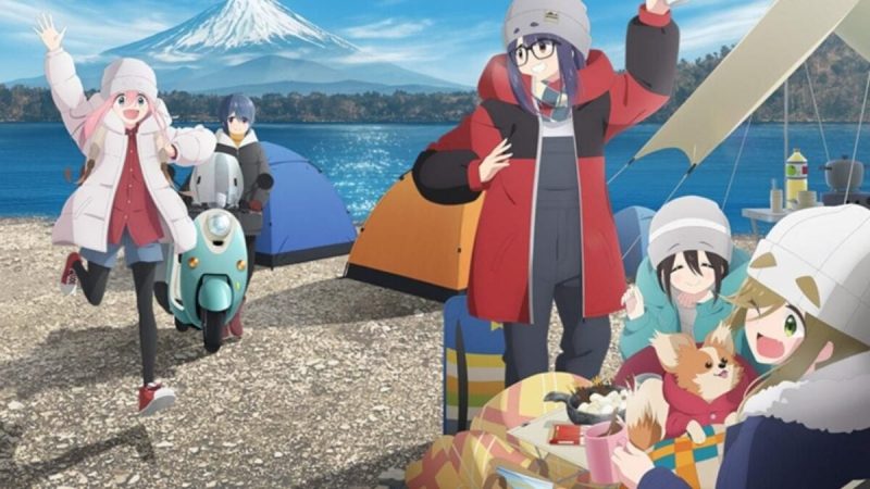 Third Season of Heartwarming Anime “Yuru Camp” Receives New Trailer