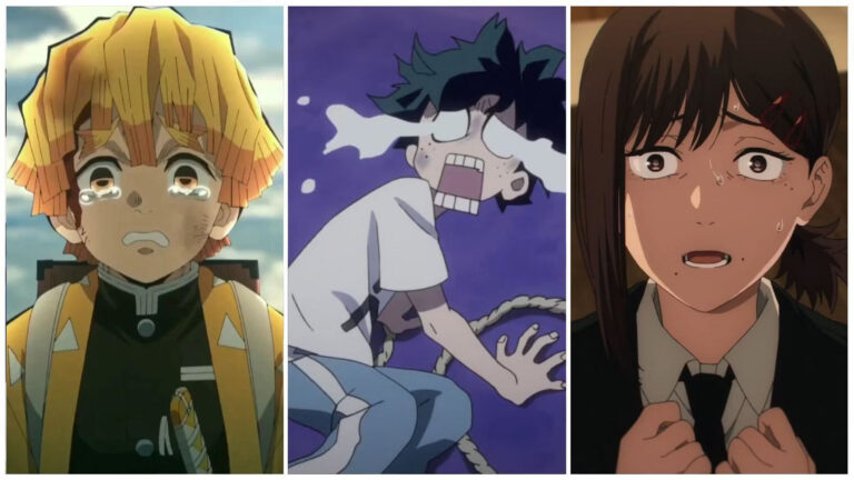 Five Anime Characters Who Are Crybabies