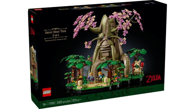 LEGO announces 2,500-piece 77092 The Legend of Zelda Great Deku Tree 2-in-1 set