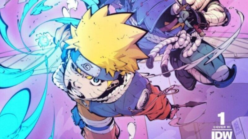 Teenage Mutant Ninja x Naruto Crossover Comic Reveals Variant Cover