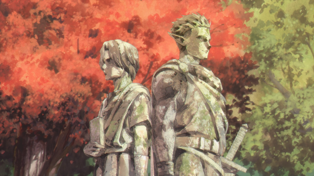 frieren-episode-16-hero-statues