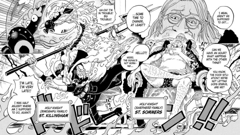One Piece Chapter 1142 Spoilers: Loki’s Wrath, the Holy Knights’ Game, and a Terrifying Revelation